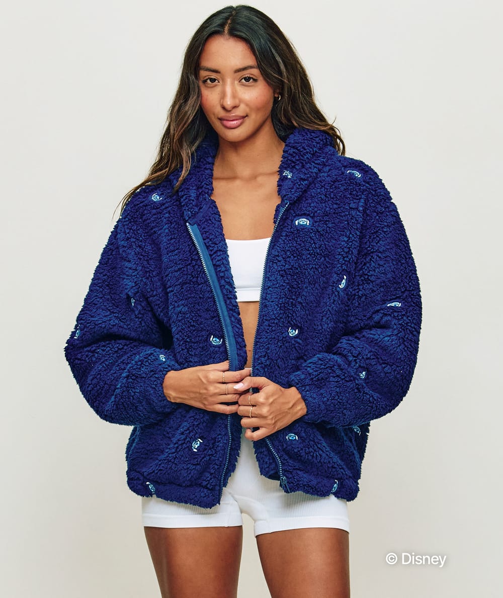 Veste sherpa Stitch;