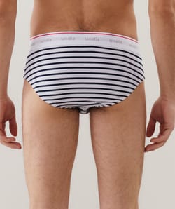 Calzoncillo slip de algodón;