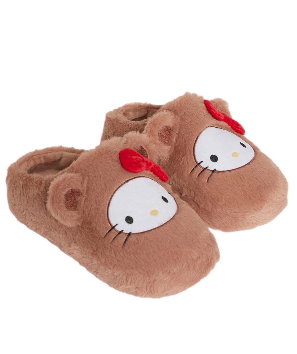 Hello Kitty fleece slippers;