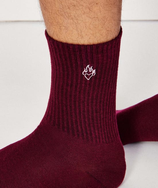 Chaussettes en coton;