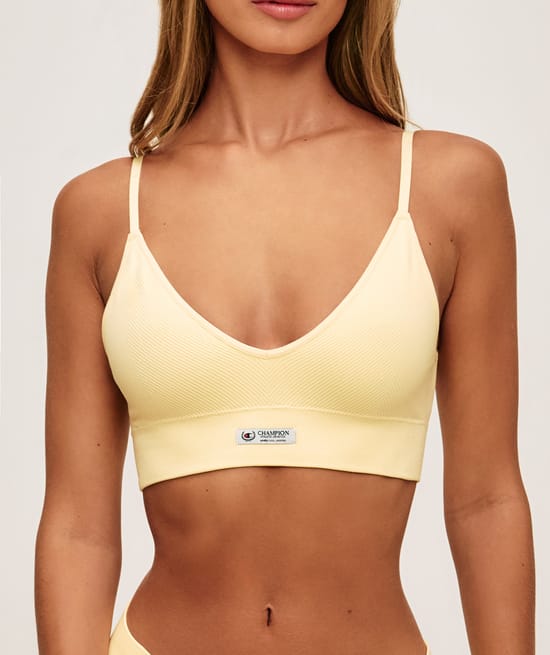 Soutien-gorge triangle en coton Champion;