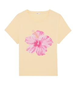 T-shirt met patroonprint in jersey;