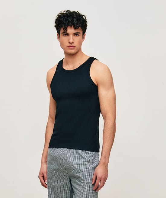 Cotton tank top;