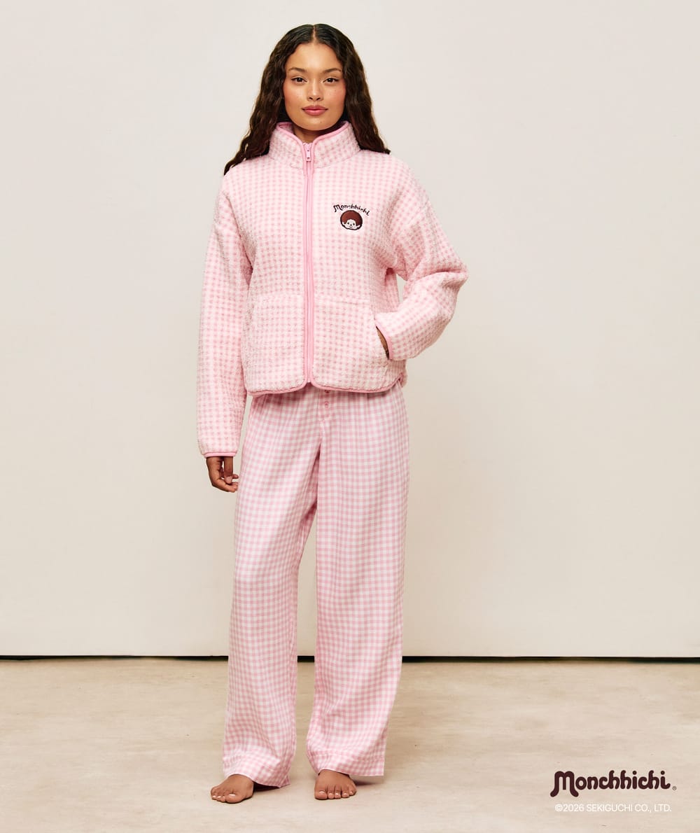Veste zipp&eacute;e en sherpa polaire Monchhichi;