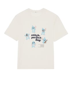 Stitch jersey T-shirt;