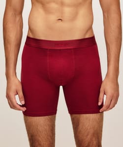 Boxer long en coton;