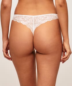 Lace thong;