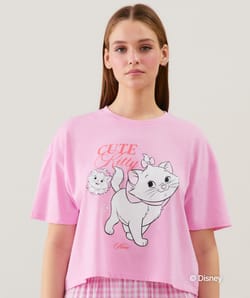 Top en jersey Marie -Cute Kitty -;