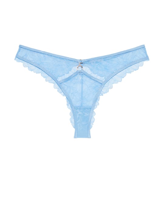 Lace thong;