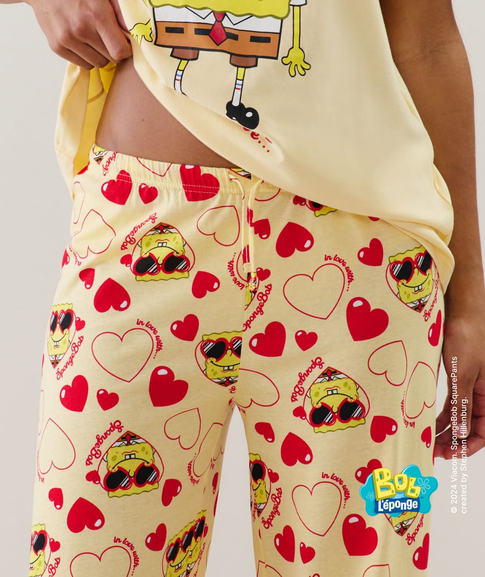 Pantalon en jersey Bob L'éponge -In love with… -;