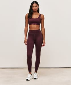 Sportlegging microfiber;