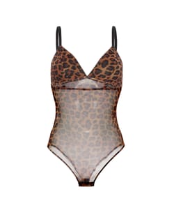 Leopard Bodysuit;