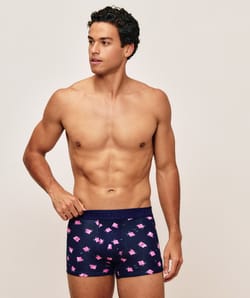 Boxer de algod&oacute;n con estampado de osos;