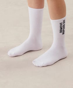 Chaussettes à message;