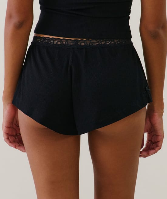 Pointelle Shorts;