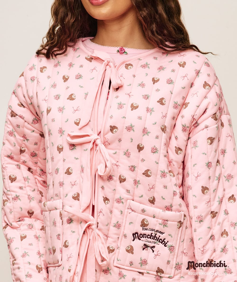 Monchhichi quilted jacket;
