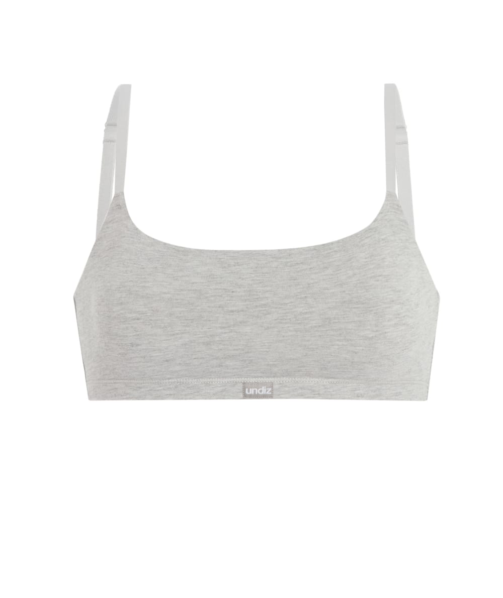 Organic cotton bralette;