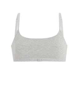 Organic cotton bralette;