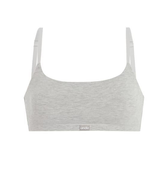 Organic cotton bralette;