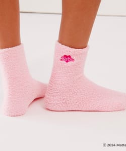 Calcetines de forro polar Barbie;