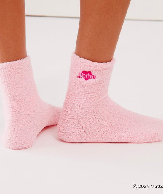 Chaussettes en polaire Barbie;