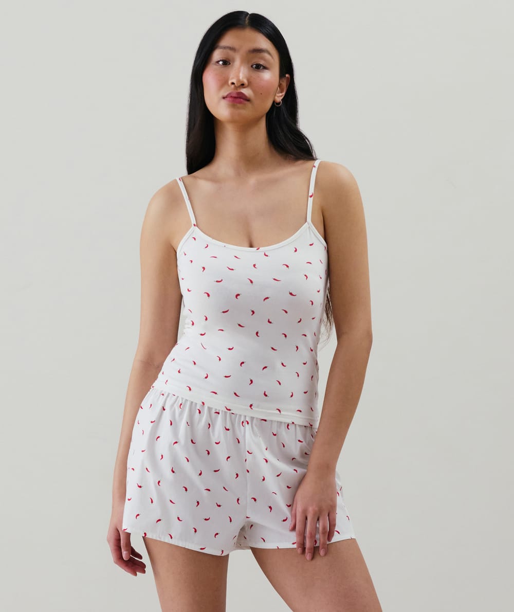 Top à motifs;