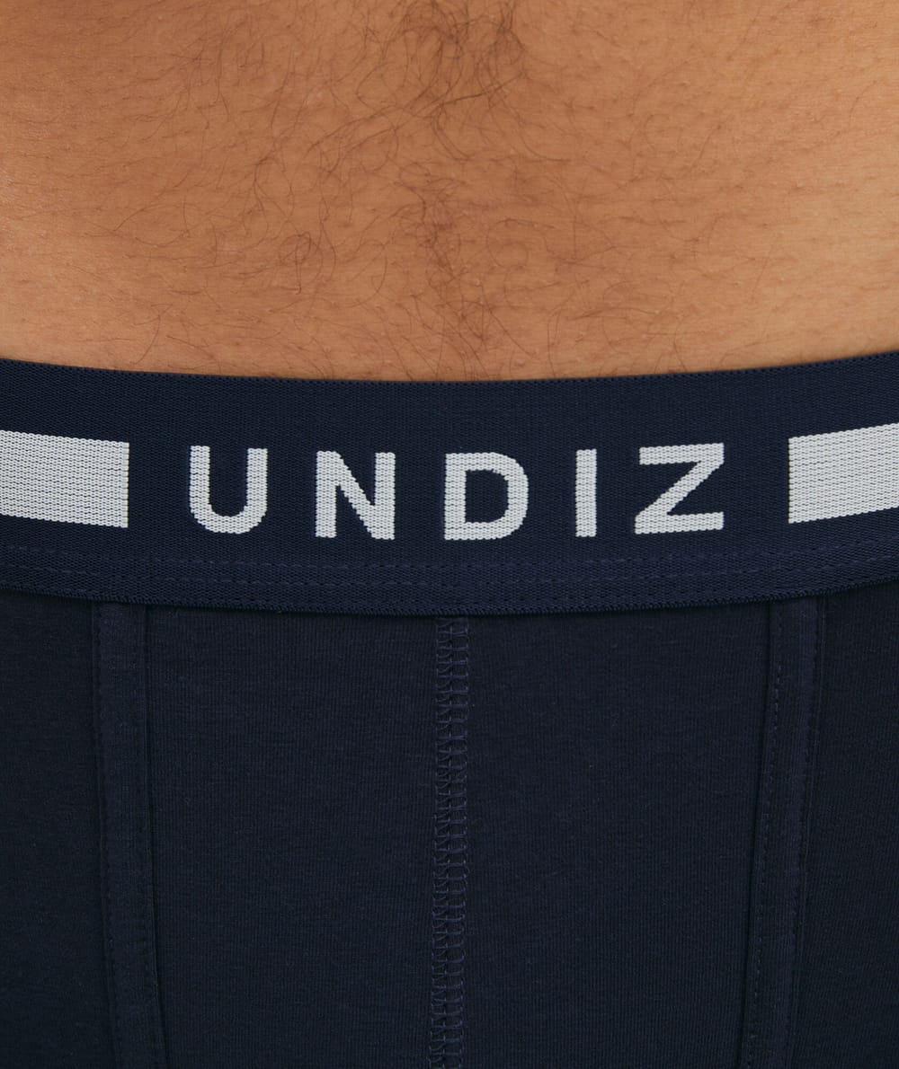 Boxer uni en coton;