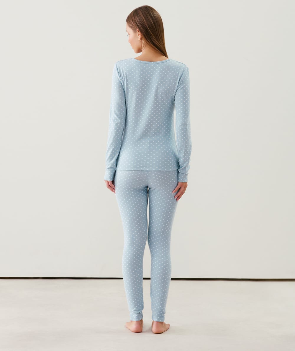 Legging thermocosy de punto;