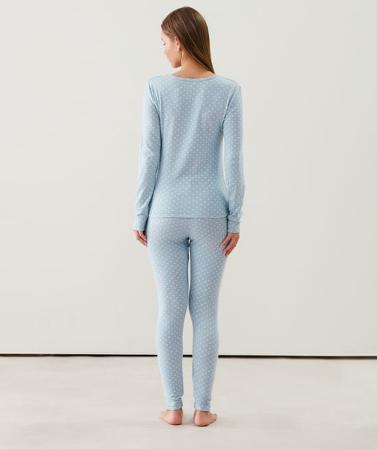 Legging thermocosy de punto;
