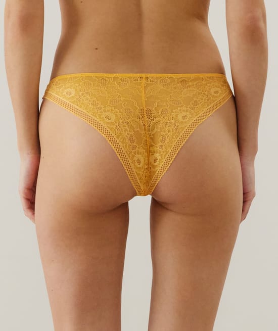 Culotte en dentelle;