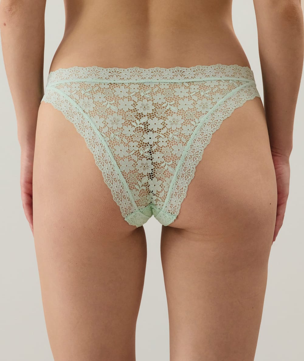 Lace brief;