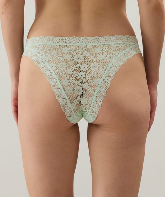 Lace brief;