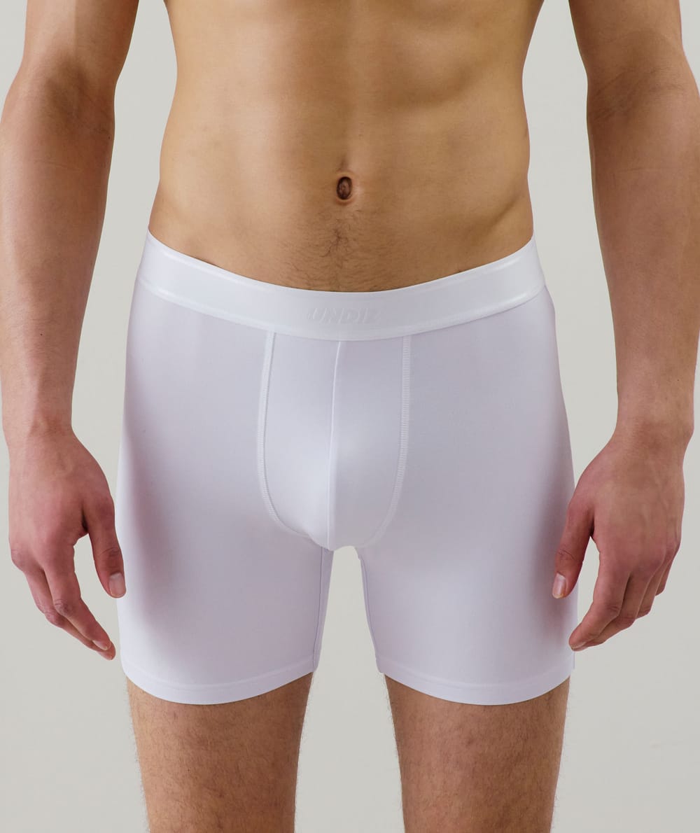 Boxer long en microfibre;