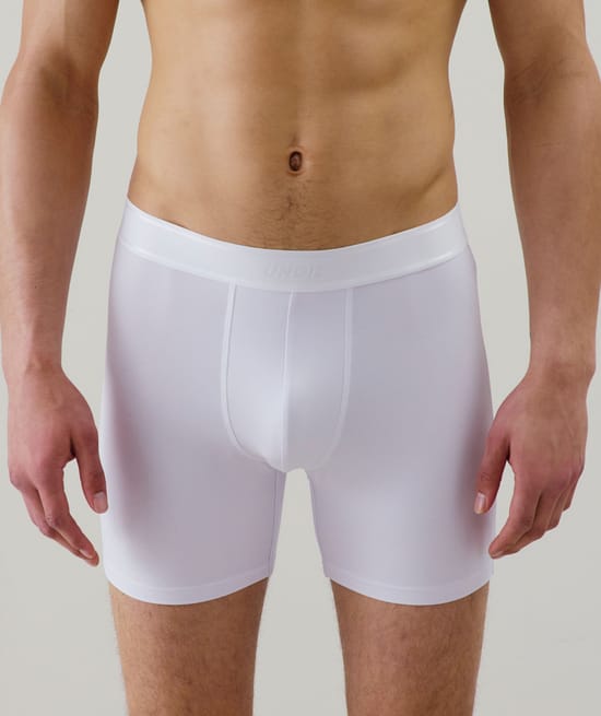 Long boxer shorts;