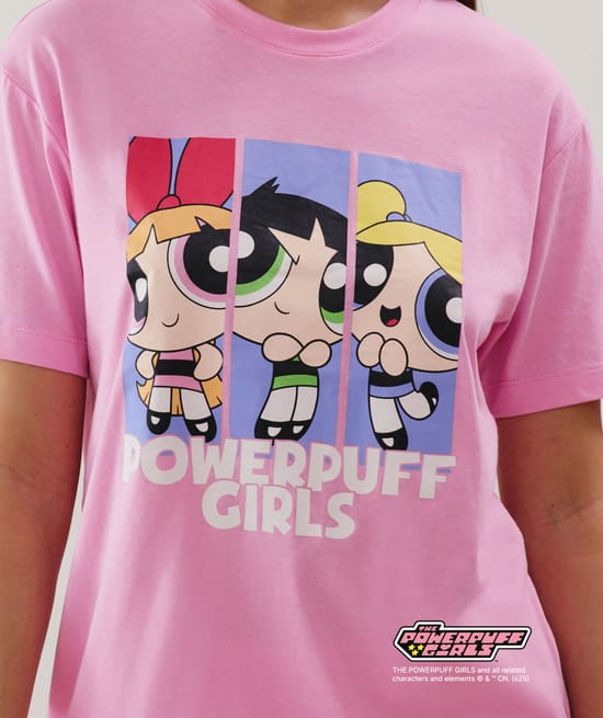 Top Super Nana en jersey rose;