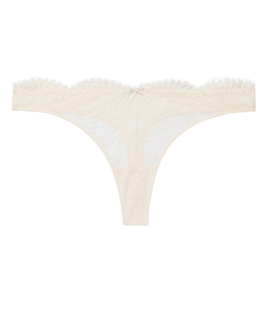Lace thong;
