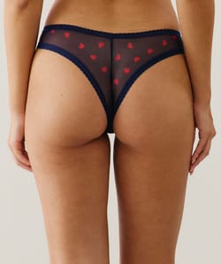 Mesh thong;
