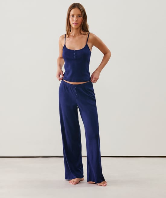 Pantalon en pointelle;