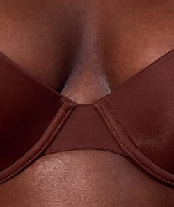 Microfibre push-up padded bra;