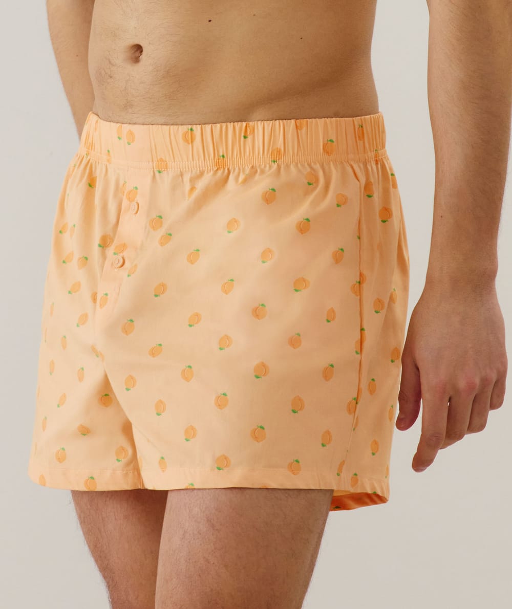 Calzoncillos de algodón estampados;