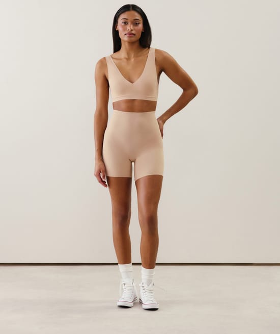 Microfiber bra;