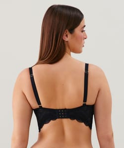 Soutien-gorge en dentelle noir;
