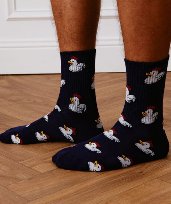 Calcetines de algodón;