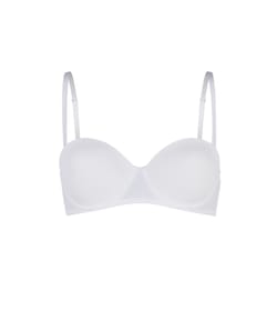 Microfiber bandeau bra;