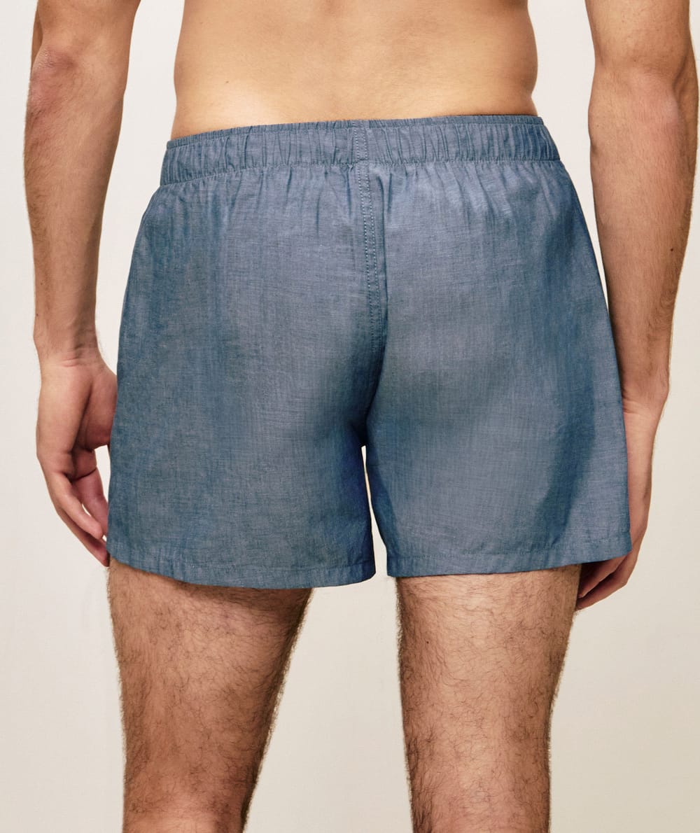 Cotton boxer shorts;