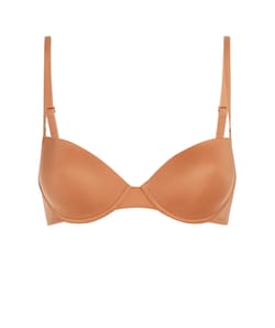 Microfibre push-up padded bra;