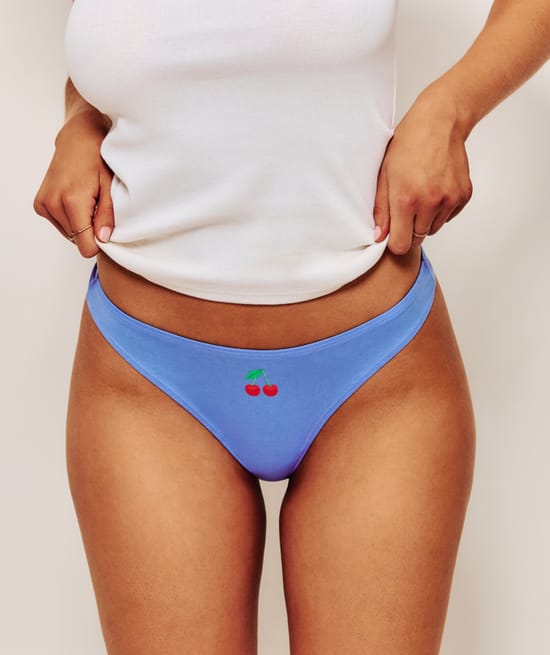 Lot de strings en coton;