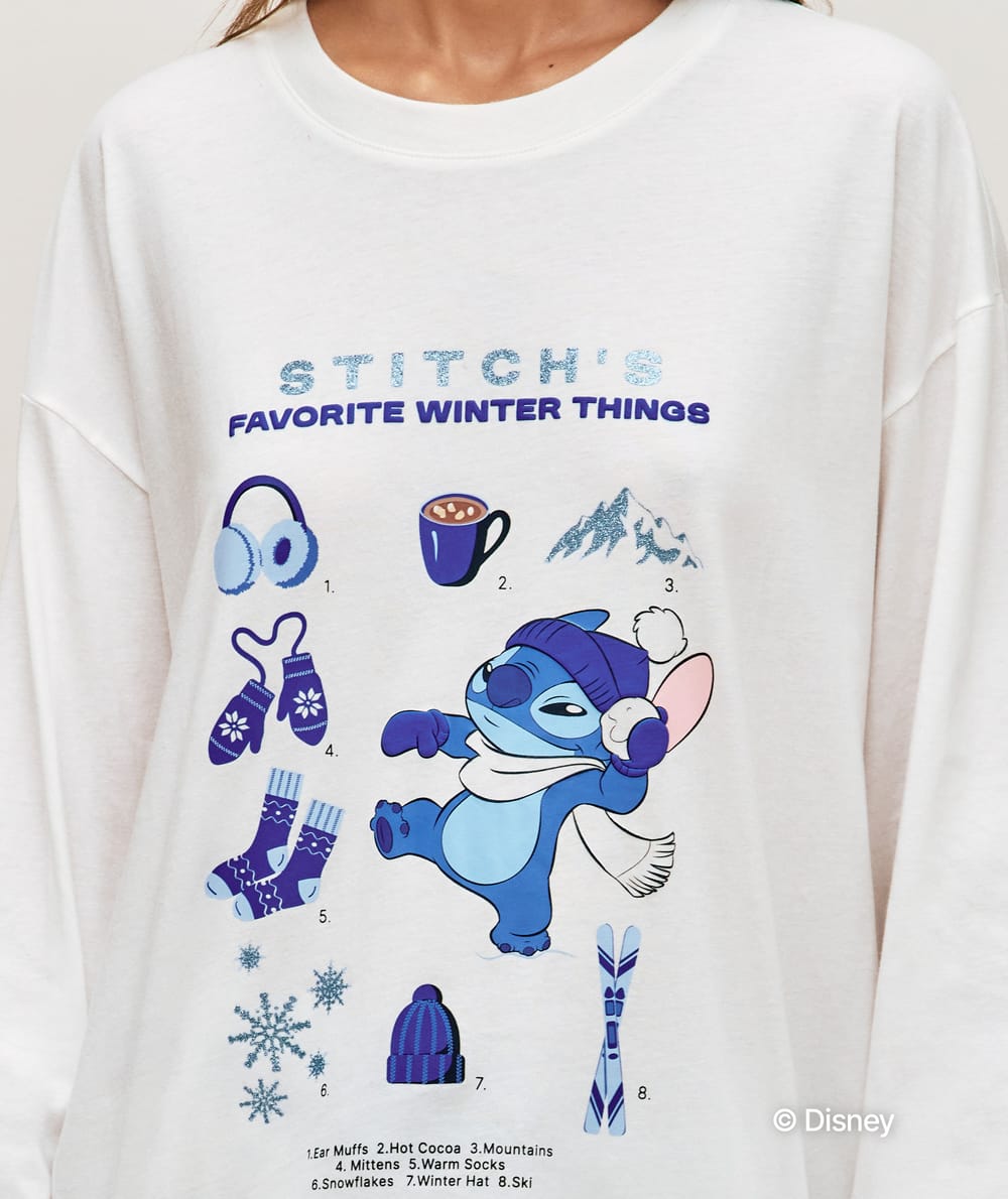 Long sleeve Stitch T-shirt;