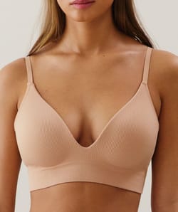 Soutien-gorge brassière push-up en seamless;