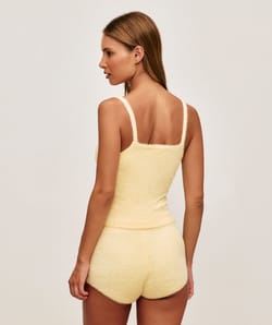 Short en maille fluffy;